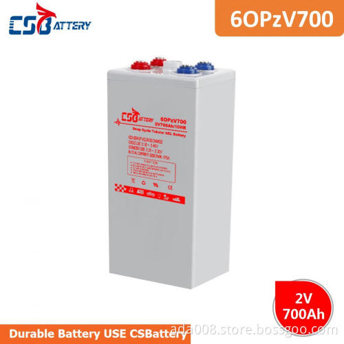 CSBattery 2VOPzV 700Ah Tubular GEL Battery